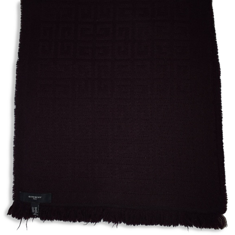 Auth Givenchy Vintage "G" Monogram Pattern Scarf - image 1